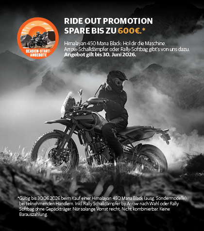 Royal Enfield Himalayan 450 – Season-Start-Angebot, gültig bis 30. Juni 2026